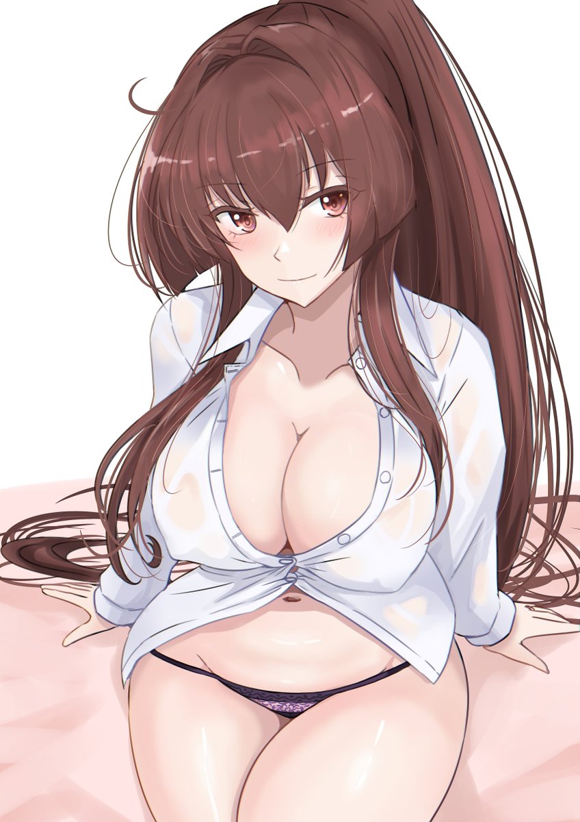 自室に戻ると非番の嫁艦が鎮座していた

大和「ほら、私にも着れましたよ、提督!」

彼女がふんすと得意げに胸をそらしたその直後、俺のシャツは大破した 