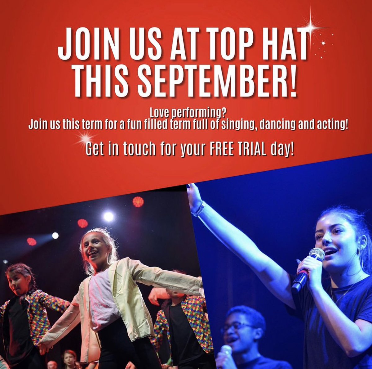 Come for a trial this September.