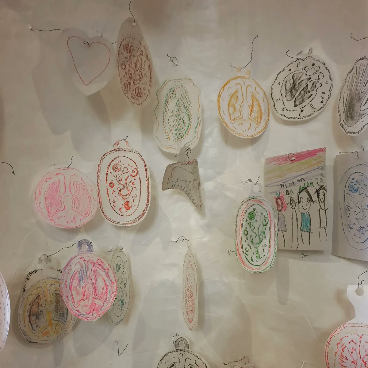 Our Art Health &amp; Biodiversity workshop for #Heritageopendays with artists Tara Sampy &amp; <a href="/jenniepedley/">Jennie Pedley</a> <a href="/NorwichChurches/">Norwich Historic Churches Trust</a> <a href="/norfolkhods/">Norfolk Heritage Open Days</a> #CreativityUnwrapped #printingplants #creativeworkshops #biodiversity #creativityandhealth #norwich