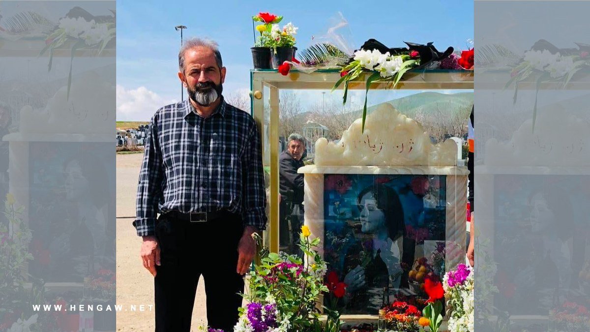 X00DAA's tweet photo. @AlinejadMasih #AmjadAmini, the father of the late #MahsaAmini, was arrested by #IRGCterrorists and transferred to an unknown place, as soon as he left the house on the day of the anniversary of his daughter's murder by the government.
@HengawO https://t.co/GTE08A7hwE