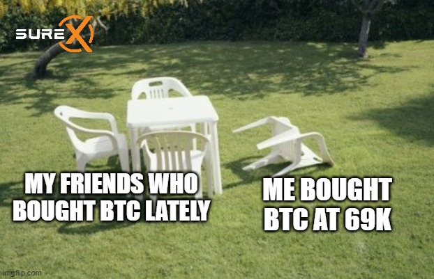 Sure9_DAO's tweet photo. For all the quantity had bought on BTC no matter what price
The only answer is : #HODL #BTC #HOLDBTC https://t.co/2OKVqSuL1t