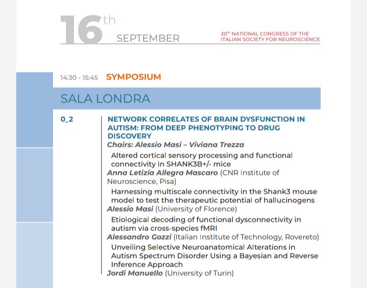 FocusLab (@focuslab_turin) on Twitter photo If you are at #SINS2023 and curious to learn what brain regions are selectively altered in #autism spectrum disorder don't miss <a href="/JM_brain/">Jordi Manuello</a> talk in Sala Londra this afternoon! There will be MRI images and Bayesian statistics, who could miss this?! 😅😊🧠 If you are at #SINS2023 and curious to learn what brain regions are selectively altered in #autism spectrum disorder don't miss <a href="/JM_brain/">Jordi Manuello</a> talk in Sala Londra this afternoon! There will be MRI images and Bayesian statistics, who could miss this?! 😅😊🧠