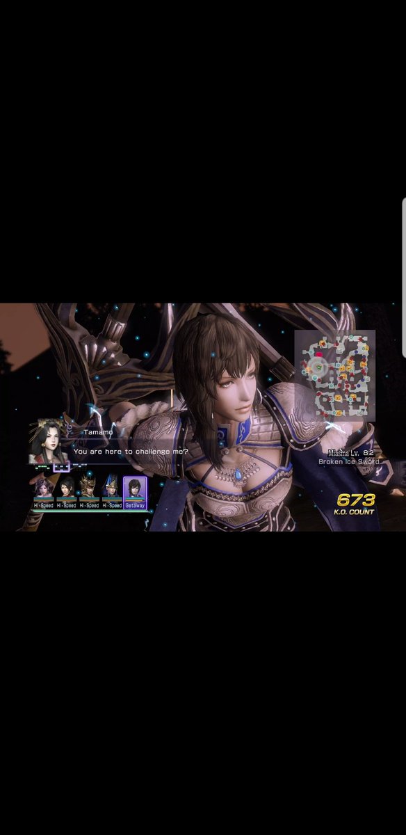NobunagaOda7788's tweet photo. #WARRIORSOROCHI3Ultimate #GAUNTLETMODE Wang Yi Leat Weapon https://t.co/6CdqOmugrJ