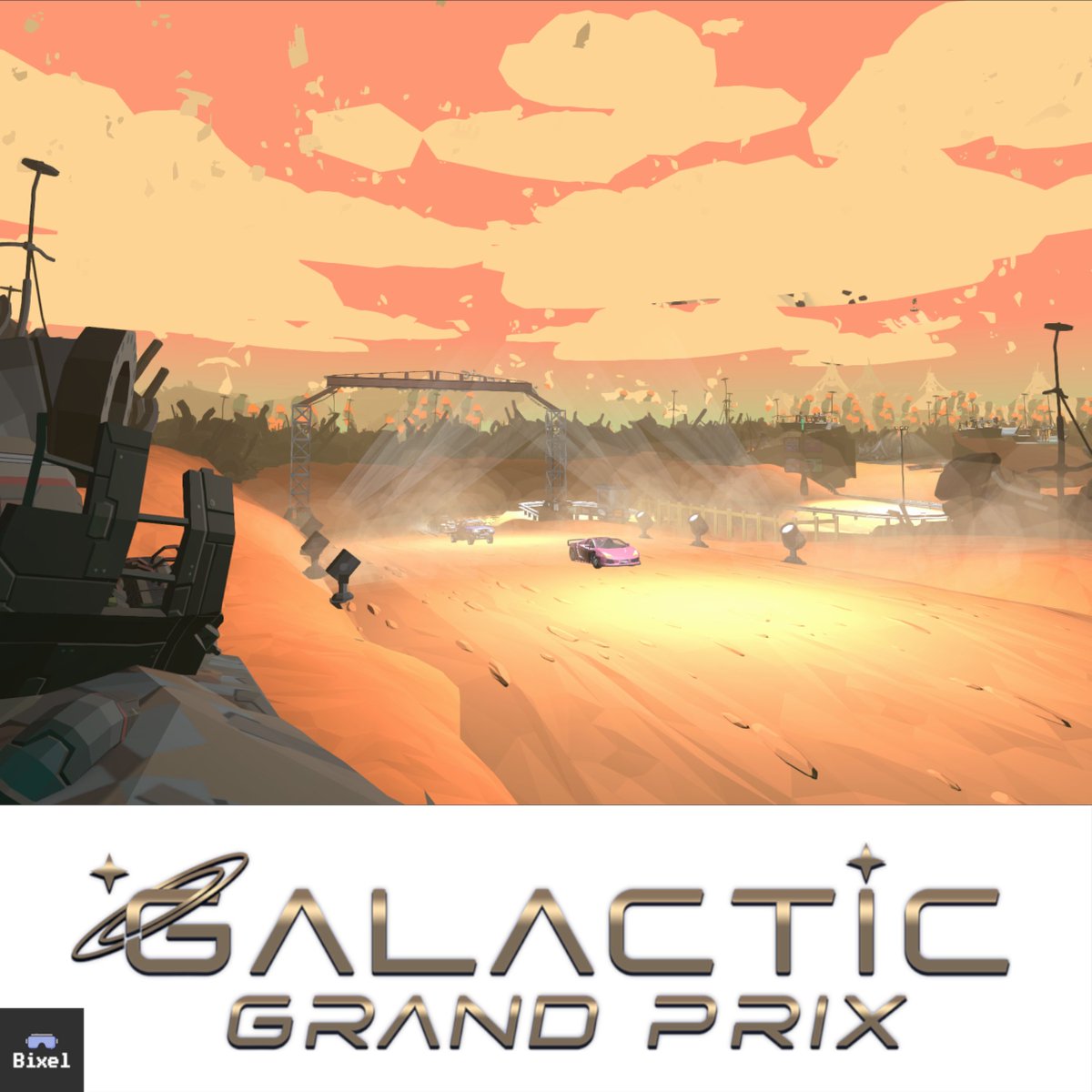 Galactic__GP's tweet photo. Galactic Grand Prix; The swiftest space racers converge in a spectacular race through vibrant galaxies. Accelerate, utilize potent power-ups, and seize the title of an intergalactic champion!
#GalacticGP #RacingManager #Gamedev #indiegame #screenshotsaturday #indieracers https://t.co/NFIqW32iv5