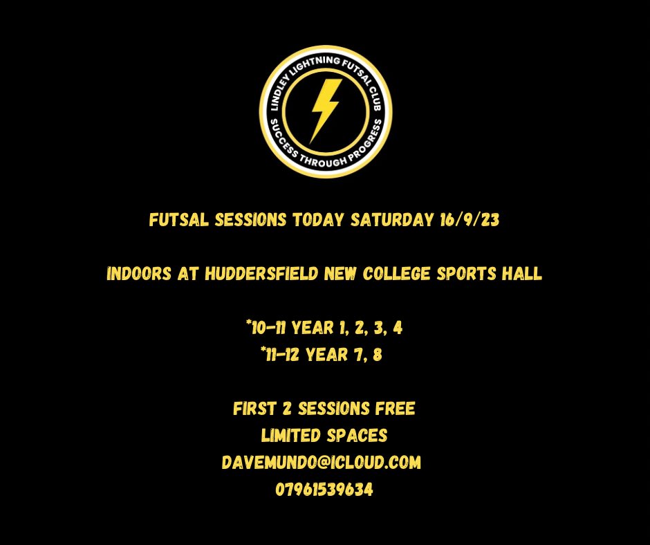 LLJFC's tweet image. #futsal
#Huddersfield