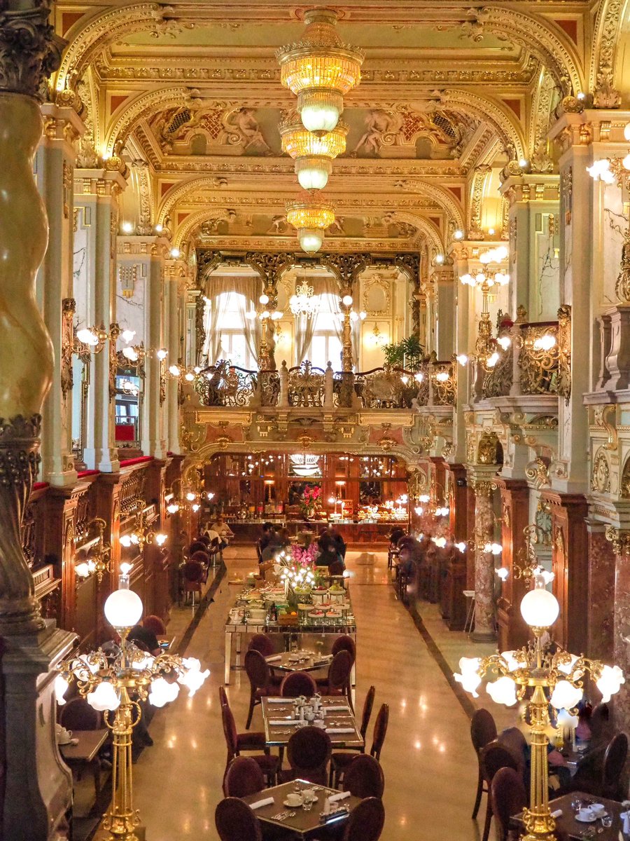 The most beautiful cafe in Budapest ☕️ @welovebudapest @visit_hungary