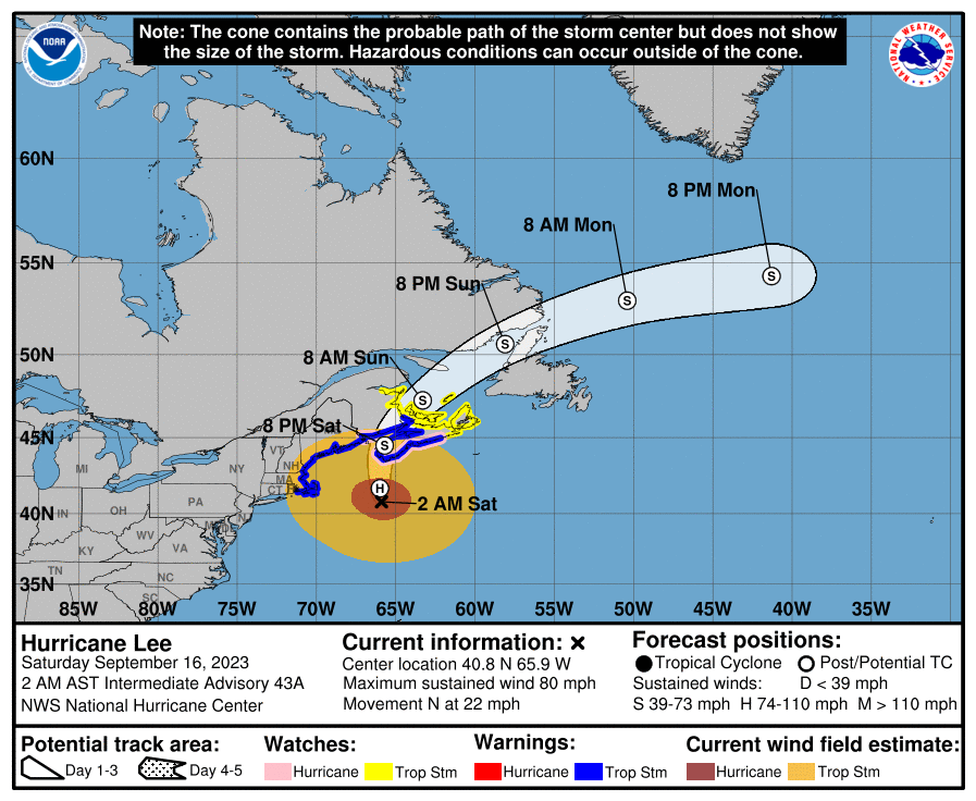 MEweathergeorge's tweet photo. I am now in #HurricaneLee's tropical storm force wind field #MEwx https://t.co/pn3tqRS9PT