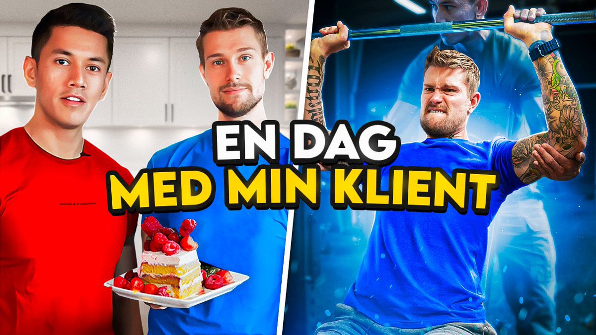 En dag med min seje klient Josh som tabt -45.5 kg youtu.be/-RH89HahLKI?si… 🤩🥳