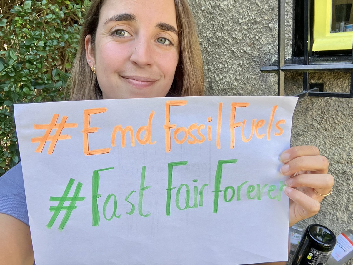 rebecca_thissen's tweet photo. Today is the day! ✊🏻

🚨 All over the world people are fighting to keep fossil fuels in the ground and move towards a #just transition

Together we are stronger, let’s remind big polluters that their time is over 🔥@CANIntl 

#EndFossilFuel #FairFastForever https://t.co/1Fg1H2JCCD
