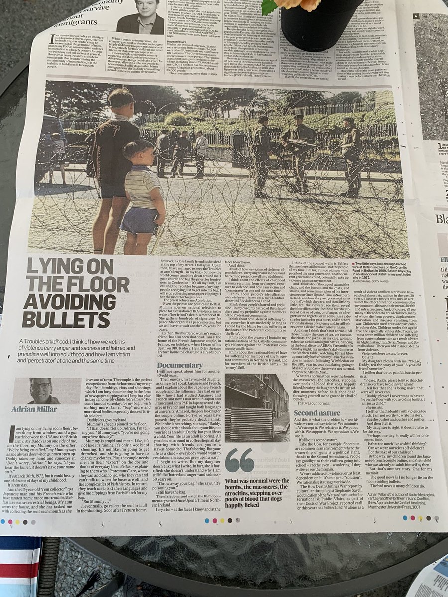 I did it! I told my story! With huge thanks to <a href="/MartinDoyleIT/">Martin Doyle</a> and <a href="/minihanmary/">mary minihan</a> <a href="/IrishTimes/">The Irish Times</a> and in memory of all victims of violence everywhere!