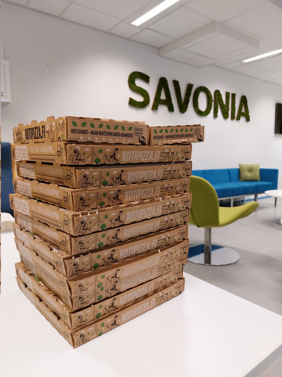 Ylempi AMK starttipäivät.. hienoa porukkaa koolla 🤩
#SavoniaAMK

Tänäkin vuonna meidät ravitsee #kotipizza.
Kiitos erinomaisesta palvelusta #iisalmenkotipizza 🥰