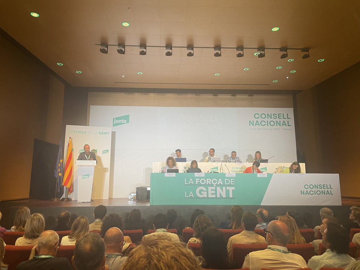 📸 Els Consellers nacionals del #CampDeTarragona  avui a Mataró, al Consell Nacional de #LaForçadelaGent.
#VegueriaCampTGN