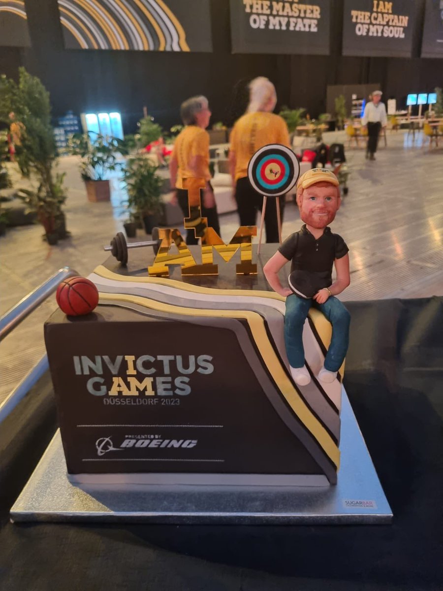 Absolutly amazing cake for Prince Harry's birthday yesterday.🎂 #IG23 #aHomeForRespect #InvictusGames2023