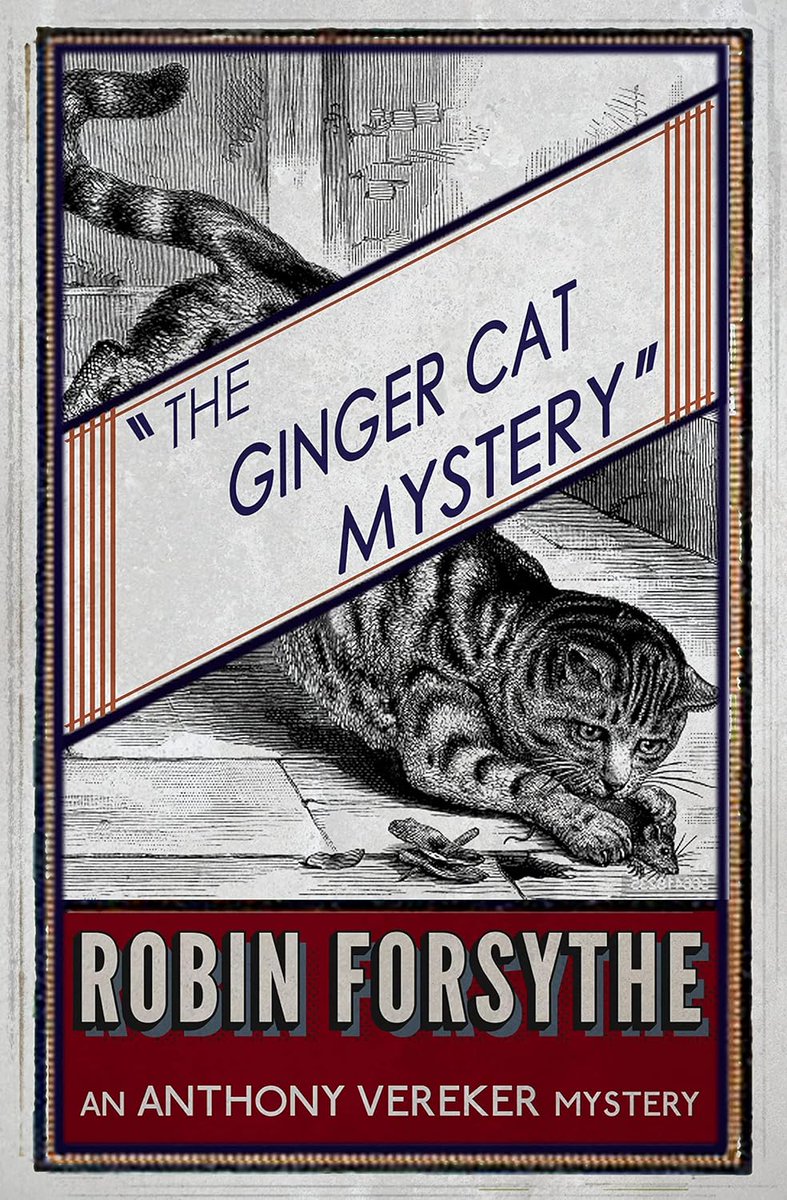 DeanStPress's tweet photo. This rare hardback copy of 'Murder at Marston Manor' (US title) aka 'The Ginger Cat Mystery' by Robin Forsythe (republished @DeanStPress) is for sale at auction #makeakilling #murdermystery
https://t.co/wJybKlYrTv https://t.co/4lXLddnm4A