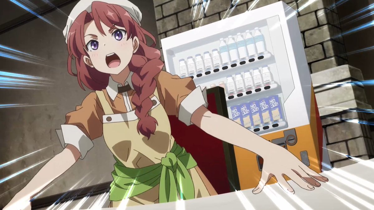 336nt's tweet image. ムナミかわいい

ムナミ（CV #奥井ゆうこ）

第10話
#自動販売機に生まれ変わった俺は迷宮を彷徨う
#俺自販機 #jihanki_anime
#RebornAsAVendingMachineINowWanderTheDungeon