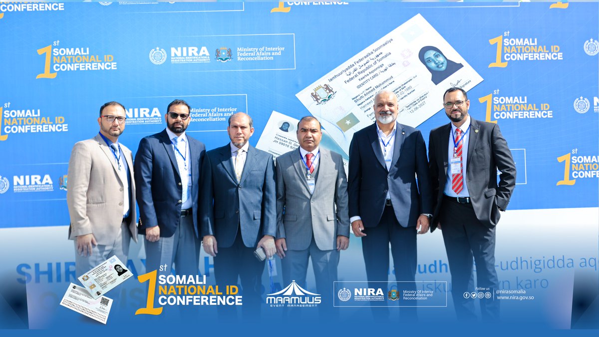 MaamuusEvents's tweet image. 🙌🏽📷 Celebrating #SomaliaDigitalID at #SNIDC2023! Join us as we forge progress with #MoIFAR, empowering #ID4All in Somalia's digital future. 🇸🇴 #Bedigital #MaamuusEvents #SomaliaEvents