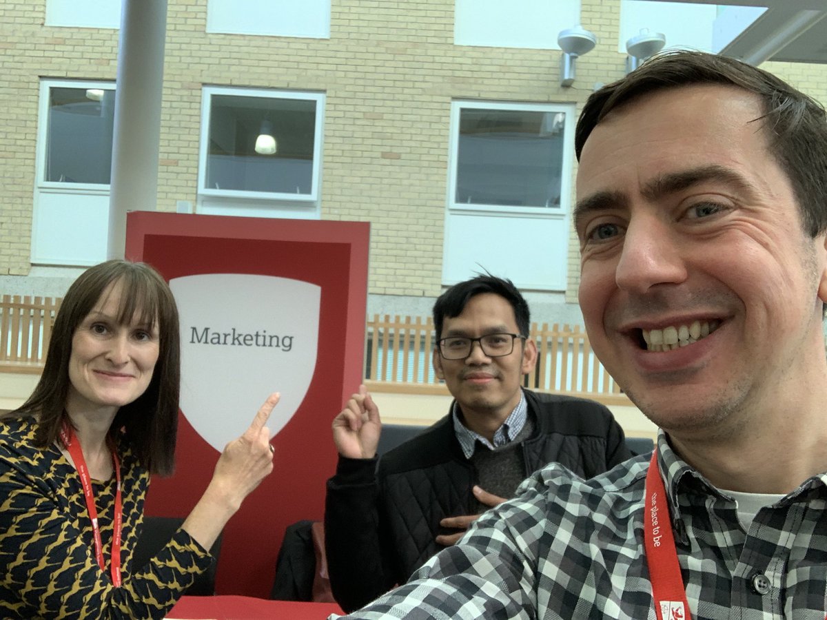 HelenLBruce's tweet photo. Come to Lancaster! Meet the super-friendly team on the Marketing stand. @RobotTheory @LumsMarketing https://t.co/Q893xCc7IC