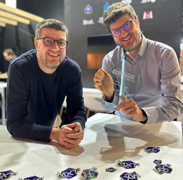 WE WON! 🙌

<a href="/CSI_Magazine/">CSI_Magazine</a> award for Best use of AI or Machine Learning in Video 

What a great way to start day 2 of <a href="/IBCShow/">IBC</a> 

#IBC2023 #CSIAwards