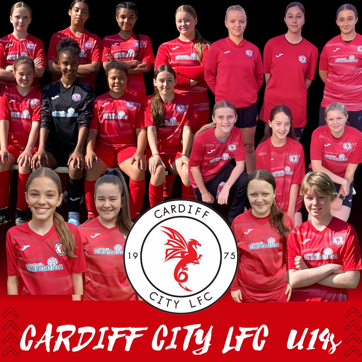 ⚽️ 𝗖𝗔𝗥𝗗𝗜𝗙𝗙 𝗖𝗜𝗧𝗬 𝗟𝗙𝗖 𝗨14𝘀 ⚽️

Best of luck to @CCLFC_U14 who start their 2023/2024 season tomorrow playing in the SWFA Girls U14 Cup away to Cwmbran.

#Dragons🐉