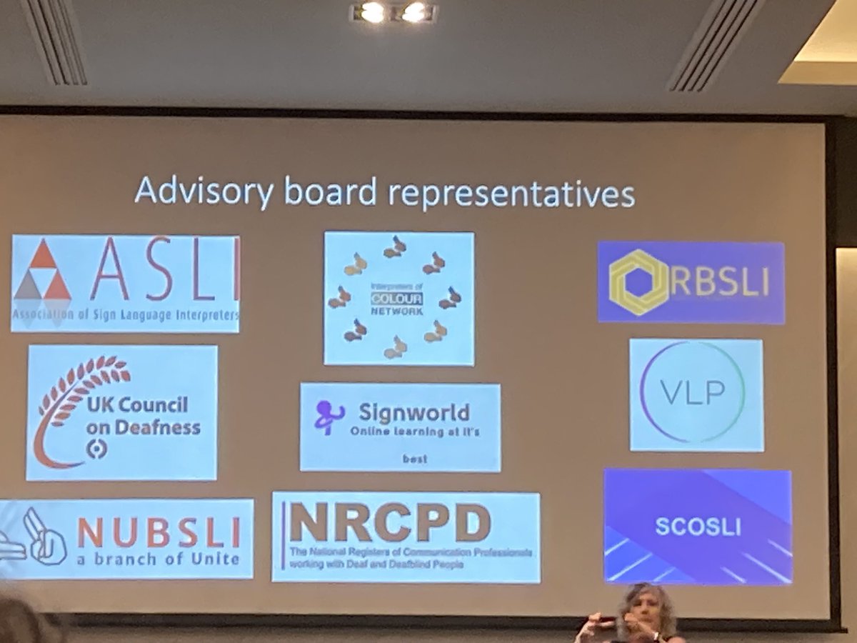 Jenny Köhring (@jennykoehring) on Twitter photo Proud moment at #efsli2023, my worlds intersecting, with a presentation on research commissioned by my professional association <a href="/ASLIuk/">ASLI</a>, that both my PhD supervisors @drcastone and <a href="/DHOccPsych/">Dr Danny Hinton</a> were involved in, also with my former lecturer and fellow board member <a href="/SprattBSL/">Sandra Pratt</a> Proud moment at #efsli2023, my worlds intersecting, with a presentation on research commissioned by my professional association <a href="/ASLIuk/">ASLI</a>, that both my PhD supervisors @drcastone and <a href="/DHOccPsych/">Dr Danny Hinton</a> were involved in, also with my former lecturer and fellow board member <a href="/SprattBSL/">Sandra Pratt</a>