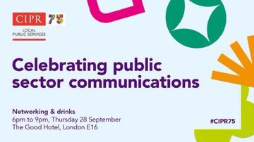Fantastic event with top speakers from GLA, Met Office, Reading Council and Plymouth University Hospitals on their award winning campaigns.

Join us to celebrate CIPR’s 75th.

Free to members and only £10 if not. Big thanks to <a href="/counciladnet/">CAN</a> for support. Please RT.