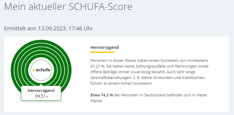 In wenigen Tagen endet meine VISA LBB-Amazon Kreditkarte. Für rechtzeitigen Ersatz dachte ich an Barcleys. Trotz Schufa Score 99,51 und >10 Jahre festen Wohnsitz &amp; Job und Wohnkosten <30% vom Netto abgelehnt