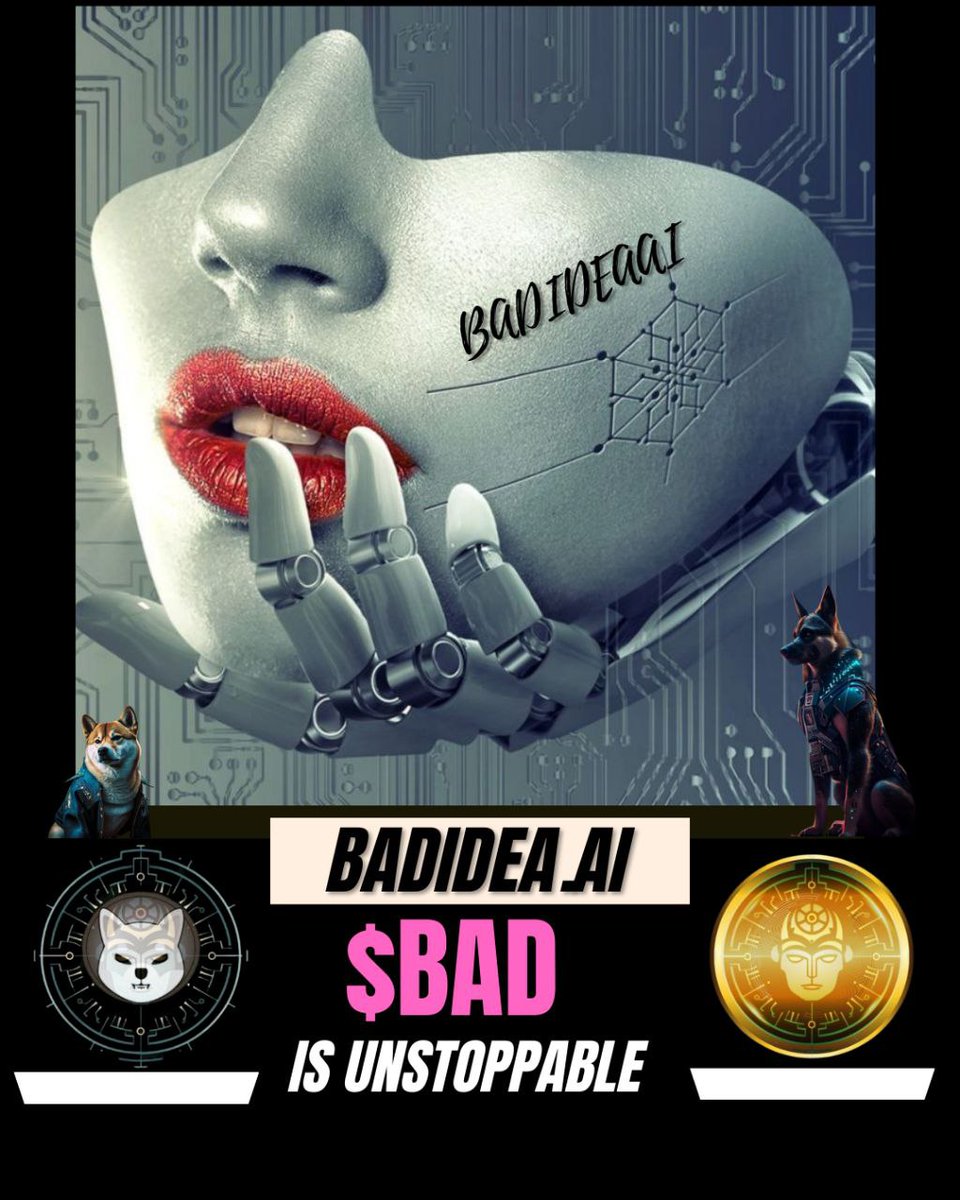 SHAHAB_MIMA's tweet photo. Exciting times ahead for the #BADIDEAAI project! It's revolutionizing the way we interact with #AI technologies.
๐ฝ
@badideaai
๐ฝ
#ShibariumBeta
#CryptoForceArmy #blockchain
#MIMARMY
#BAD https://t.co/aHnZFaOBLZ