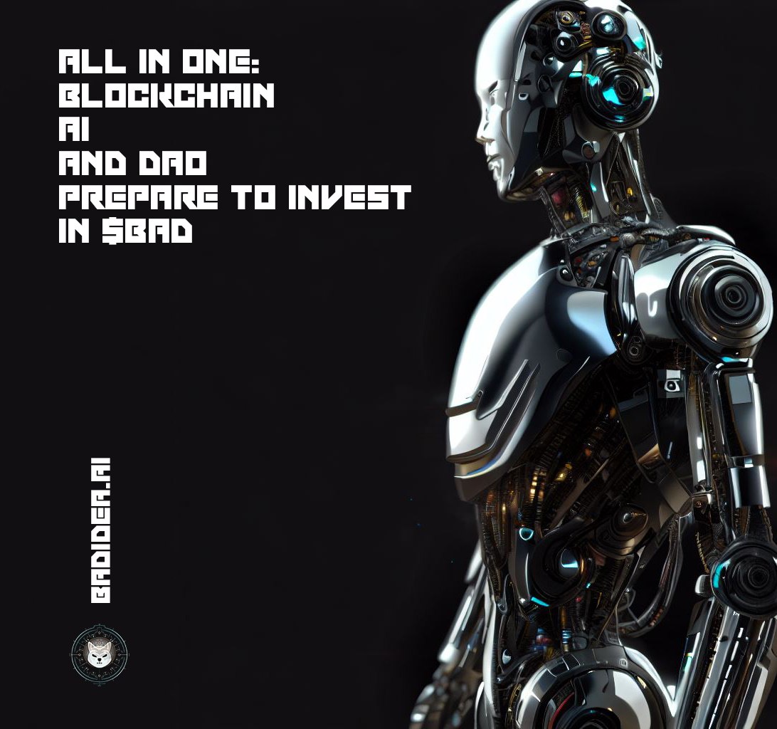 SHAHAB_MIMA's tweet photo. Curiosity fuels innovation and $BAD IDEA thrives on it! Let's ignite the spark of collaboration between #AI and humanity.
๐ฅ
@badideaai
๐ฅ
#BADIDEAAI
#CryptoForceArmy #blockchain
#MIMARMY
#BAD
#SHIBARIUM https://t.co/DbovJIyVoV