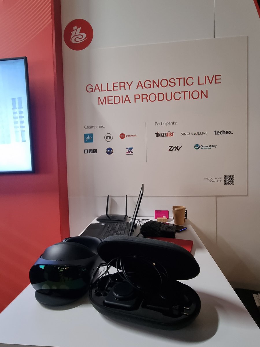 TRANSMIXR's tweet image. Gallery Agnostic Live #Media Production panel ongoing now
#IBC2023