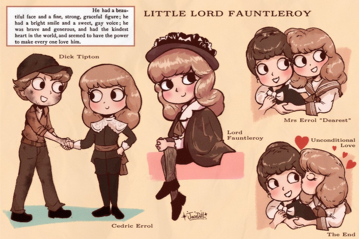 I just finished The Little Fauntleroy—both novel and movie. It's a cute story about an adorably precocious little boy and his unconditional love for his mother 💖

#littlelordfauntleroy #illustration #novel #fanart #cuteart #vintage #19thcentury #retroartist