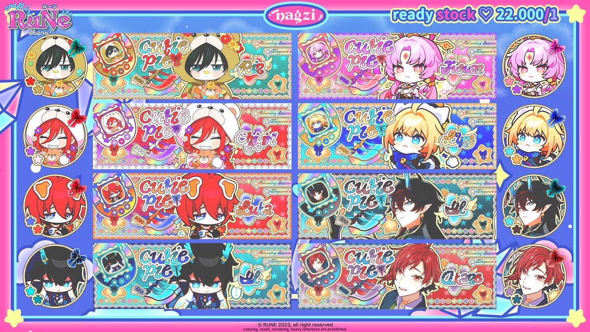 nagzi's tweet image. any interaction would be cherished ✧

haalo! rune ada layout ready stock gi, hsr, anime etc! price on pic &amp;lt;3

boleh di take melalui dm dengan menyebut chara, BOOKING allowed start jam 16.30 dengan additional fee +3K/layout! harga normal 19.45 ya! makasii

#zonauang #zonaba