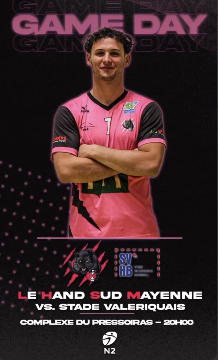 On continue et on essaye d’aller chercher une deuxième victoire de suite ? 

Rendez vous ce soir pour soutenir les roses !

⏰ 20h00
📍 Complexe sportif du Pressoiras à Château Gontier