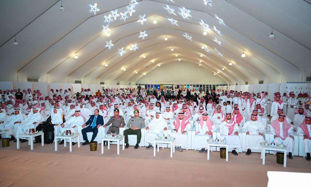 tvtc_g_bisha's tweet photo. تحت رعاية أمير منطقة #عسير صاحب السمو الملكي الأمير #تركي_بن_طلال وبحضور محافظ #بيشة ، انطلاق حفل ��دشين #مهرجان_صفري_بيشة الحادي عشر بمشاركة الجهات الحكومية 

#الصفري_عالمي 
#التدريب_التقني https://t.co/1DMbmB1Tea