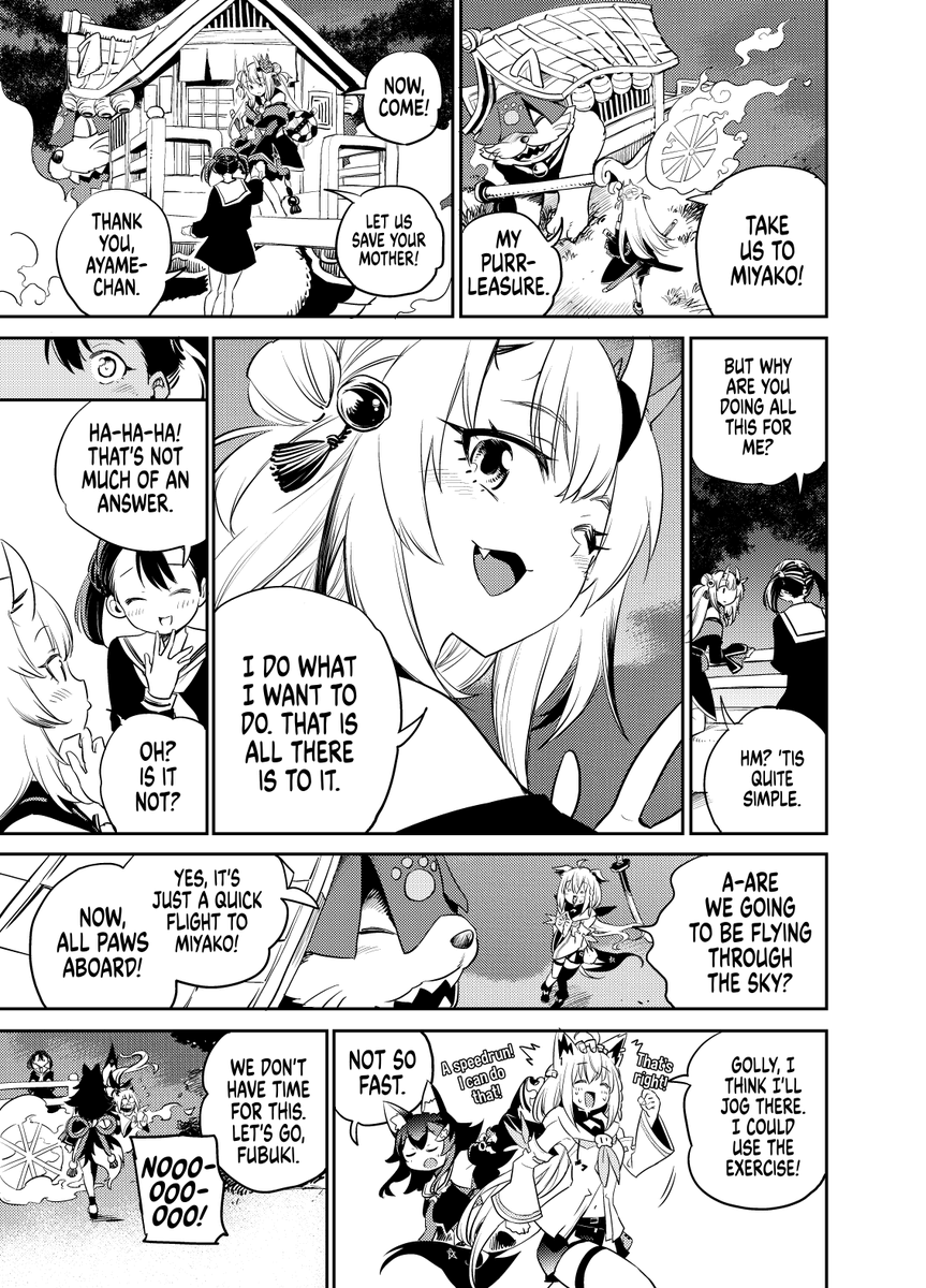 hololiveALT's tweet photo. [Manga Update📘]
Chapter 14 of #YamatoPhantasia now available on the world archive holonometria🎉

Read here👇
EN)https://t.co/qWmdNtDfUe
ID)https://t.co/4ROmhsnn4b

#hololiveALT #hololive https://t.co/7dDHFpDNpo