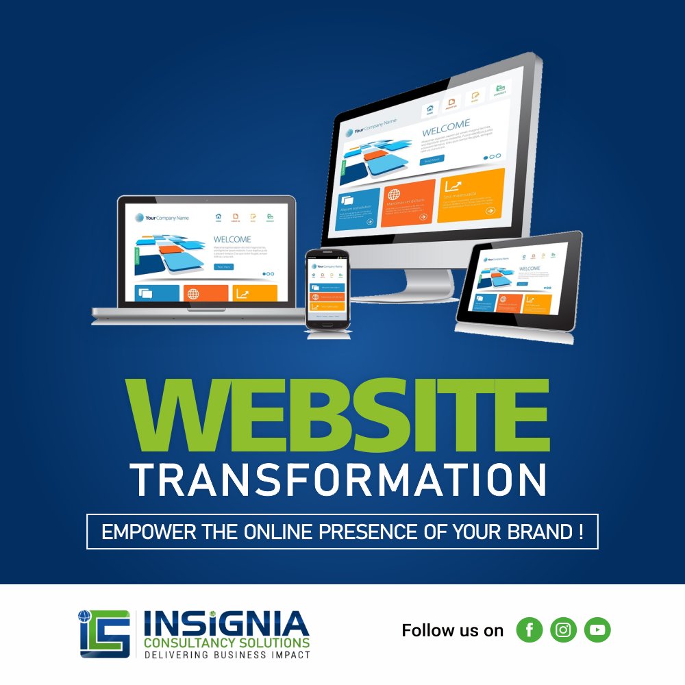 Make a statement online! With our Website Transformation Services, your brand's online presence will shine. Elevate your website and connect with your audience like never before.

#WebsiteTransformation #OnlinePresence #DigitalEmpowerment #BrandOptimization
