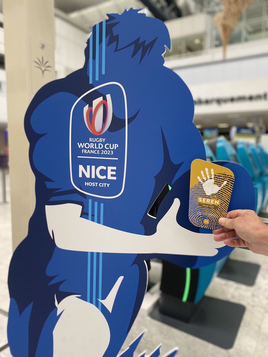 Big Hand to Wales for today 🏉 🏴󠁧󠁢󠁷󠁬󠁳󠁿 🍻 ✋ 

#RugbyWorldCup #rugbyworldcup2023 #StatedeNice #Rugby #wales #welshbeer