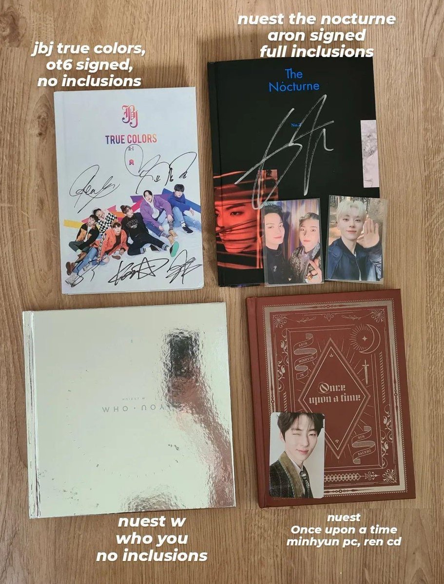 irehtropy's tweet photo. WTS ONLY, DM if interested
#nuest #nuestw #jbj https://t.co/IM2C5FY0YW