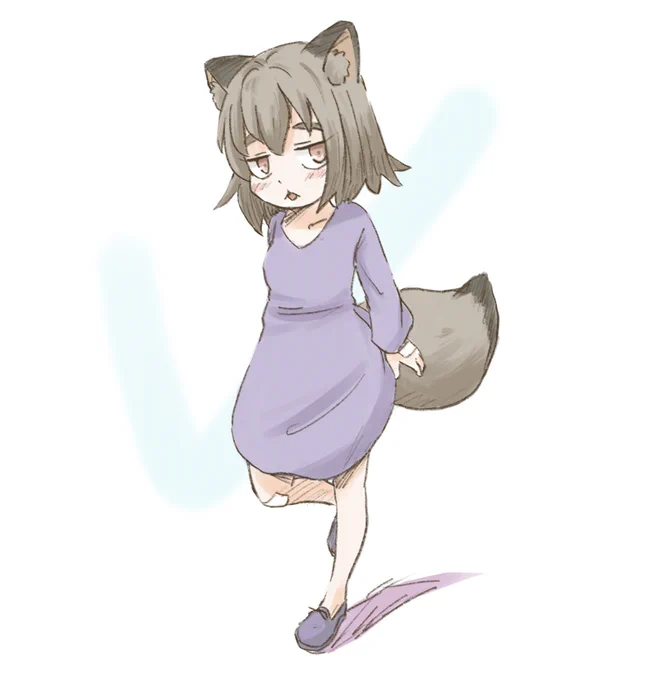 たぬ…長袖の季節がはよ来ないかな 