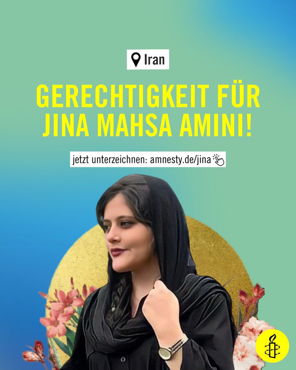 Der gewaltsame Tod von #Mahsa_Amini vor einem Jahr hat im #Iran eine Welle revolutionärer Protesten ausgelöst. In «Unser Schwert ist Liebe» erzählt <a href="/GildaSahebi/">Gilda Sahebi</a> erschütternde, aber auch hoffnungsvolle Geschichten. <a href="/Amnesty_Schweiz/">Amnesty Schweiz</a> #FrauLebenFreiheit

📖➡️ amnesty.ch/de/ueber-amnes…