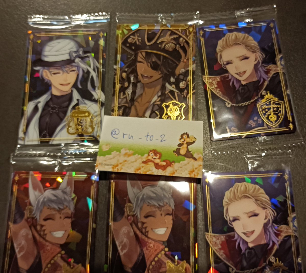 ru_to_2's tweet photo. 『交換・譲渡』ツイステッドワンダーランド  ツイステ ツインウエハース 3

譲┊画像

求┊同異種マレウス､ジャミルor
N：100円/箔：150円+送料

郵送希望🏣

検索からでもお気軽にお声掛けください🌼 https://t.co/PKrQ1IdFXP