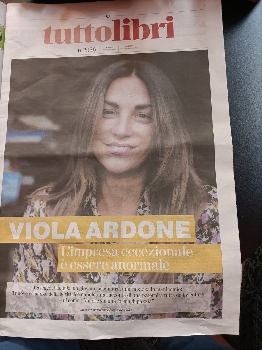 Oggi su Tuttolibri 
#simonettasciandivasci
#violaardone
@adelestancati @artdielle @GianricoCarof @trale_parole @DavLucia @UnmondodilibriC @LaMilanesiana @cosimimiriglian @nuvolinchiostro @LordGeorg1