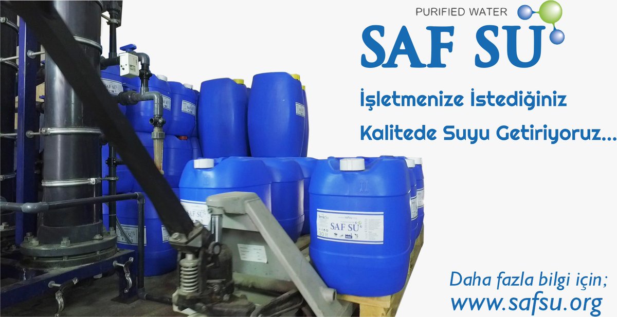 Safsu_Org's tweet photo. Saf Su Üreticisi ve Tedarikçisi!! 
https://t.co/gfONaZhvsm
0232 472 03 70
1 Lt Pet Şişede, 30-60Lt bidonlarda, 1000 Lt IBC Tanklarda
#safsu #purewater
#demineralizesu
#safsufiyat #damıtılmışsu
#telerezyonsuyu #aküsuyu #güneşpaneliyıkama #izmirsafsu #ultrasaf #damıtıksu #distilesu https://t.co/Px6iIck62t