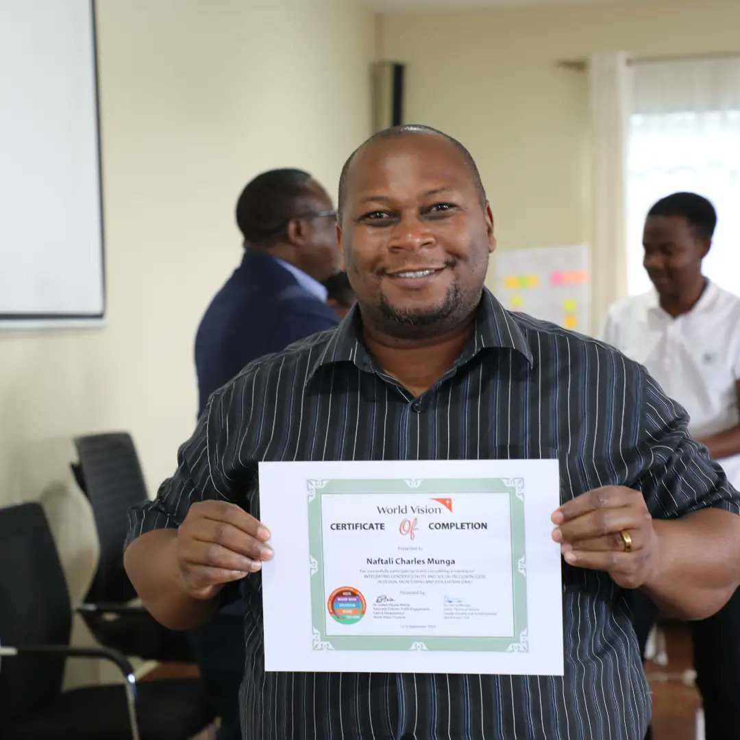 WV TANZANIA ๐น๐ฟ (@wv_tanzania) on Twitter photo Gender experts from <a href="/worldvisiontz/">World Vision Tanzania</a> showing their certificates, immediately after graduating from the Gender Equality and Social Inclusion training, which was given in Dodoma City recently. Gender experts from <a href="/worldvisiontz/">World Vision Tanzania</a> showing their certificates, immediately after graduating from the Gender Equality and Social Inclusion training, which was given in Dodoma City recently.