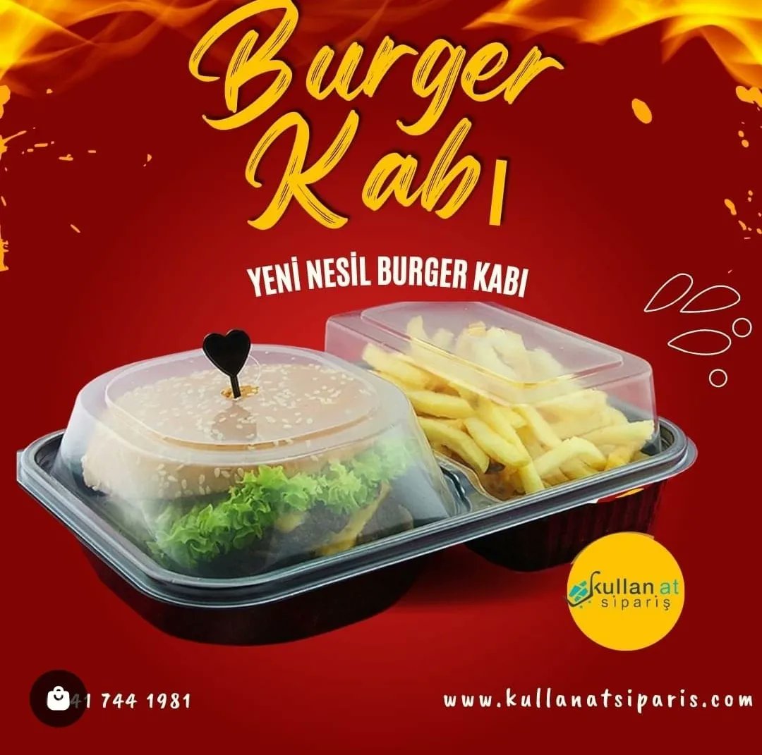 AmbalajEldiven's tweet image. HAMBURGER PAKET SERVİS KABI
SİPARİŞ HATTI 05417441981

kullanatsiparis.com güvenli e-ticaret sitemiz hizmetinizde..

#kullanatsipariş #kullanat #ambalaj #paketservis #hamburger #steakhouse #kullanatsiparis #eticaret #kurum #ticaret