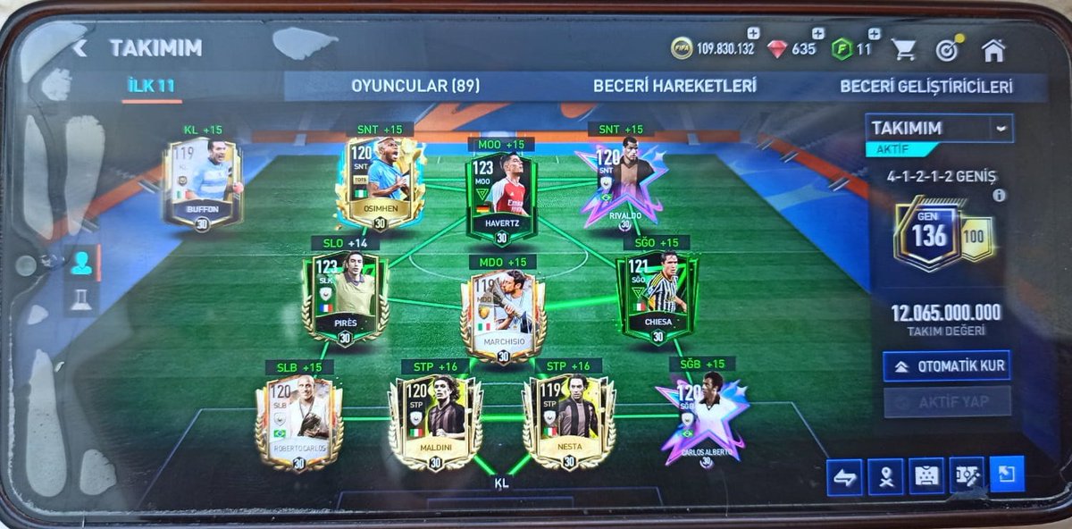 Ne takım yaptık be 🤣 #fifamobile23 #EAFC24