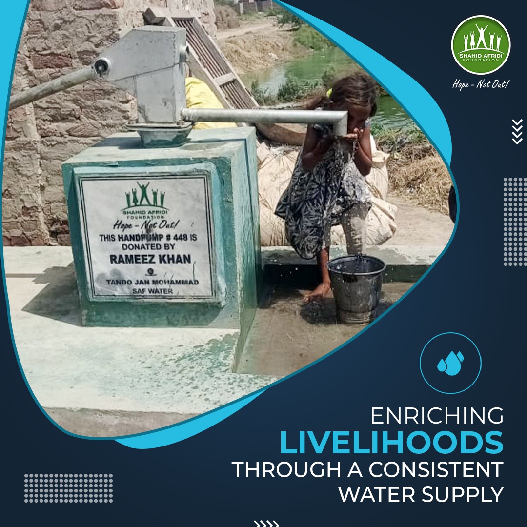 SAFoundationN's tweet photo. Paving the way for a better quality of life with #SAFwater initiatives! With the support of our Australian donors, we have installed 6 more handpumps in Tando Jan Muhammad to ensure access to water for underserved communities. #SAF is determined to ensure #HopeNotOut for all! https://t.co/V4AyBOJA0N