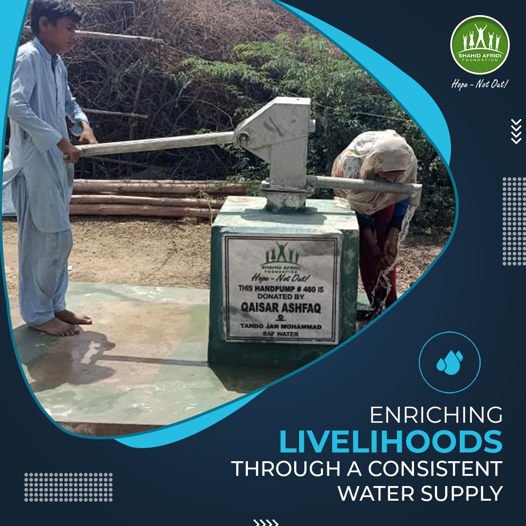 SAFoundationN's tweet photo. Paving the way for a better quality of life with #SAFwater initiatives! With the support of our Australian donors, we have installed 6 more handpumps in Tando Jan Muhammad to ensure access to water for underserved communities. #SAF is determined to ensure #HopeNotOut for all! https://t.co/V4AyBOJA0N