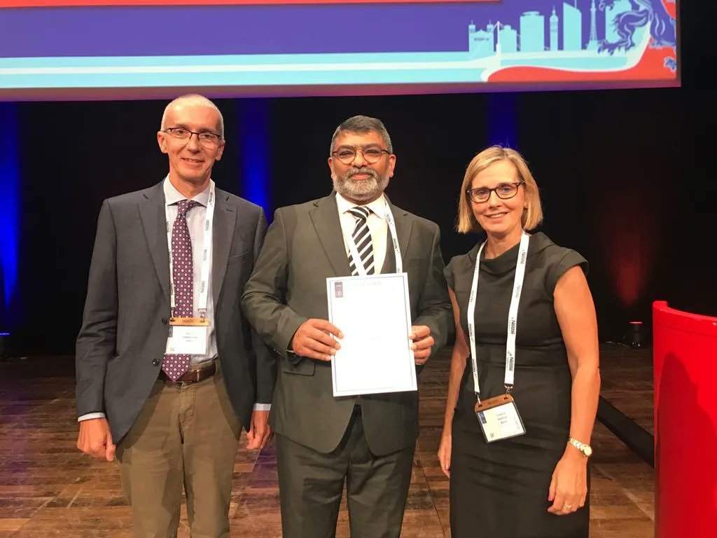 Not just one but 2 major awards for our very own @DL08OMD! First the Cuthbertson Award from ESPEN and also the Association award from AAGBI. Fantastic achievement and thoroughly deserved! For more details: buff.ly/48eOCHZ