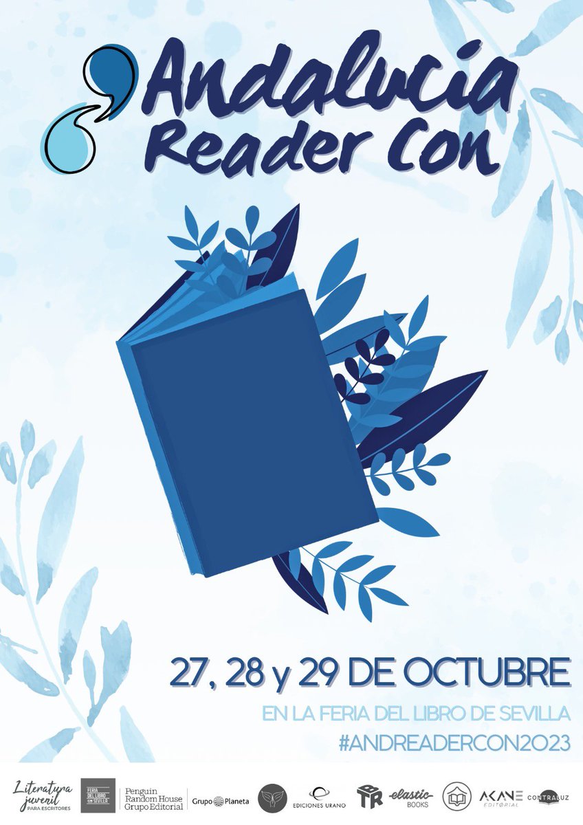 ¡Aleluya! Al fin podemos anunciar que la #AndReaderCon2023 vuelve este año el 27, 28 y 29 de octubre, en las instalaciones de la @ferialibrosevilla.