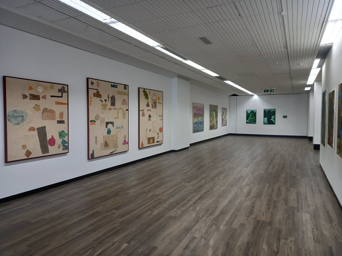 And Unit 7 is reopen today for a sneak peak of the Contemporary British Painting Prize before the judging and opening event next Saturday.